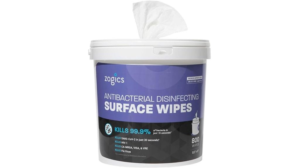 zogics antibacterial wipes dispenser