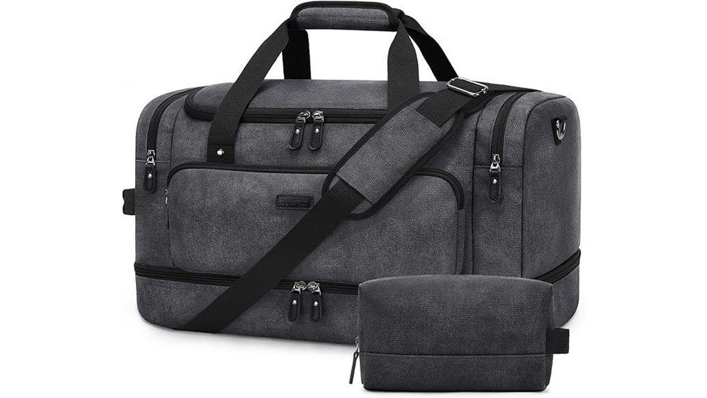 Weekender Bags for Road Trips with Big Opening & Easy Pack 3 zomfelt 40 l airline duffel