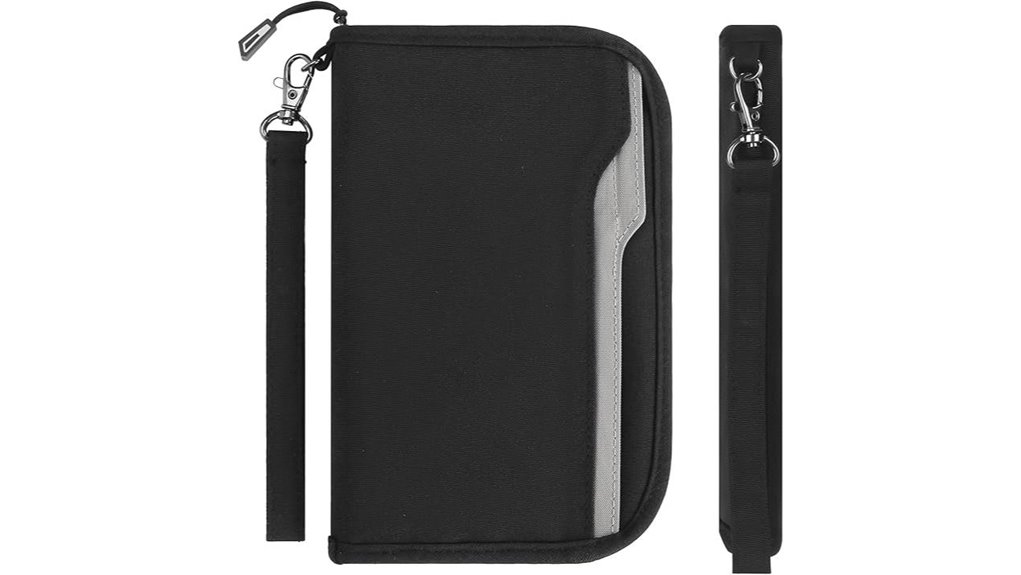 Travel Wallets That Fit Boarding Passes: Your Carry‑On Must‑Have 2 zoppen rfid passport wristlet