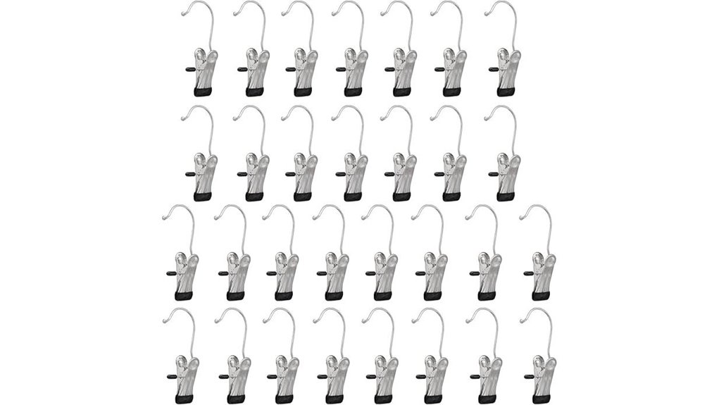 Top Shower Shoe Drying Hooks (Clip-On) That Won’t Fall Off 14 zorfeter 30 pack boot hangers
