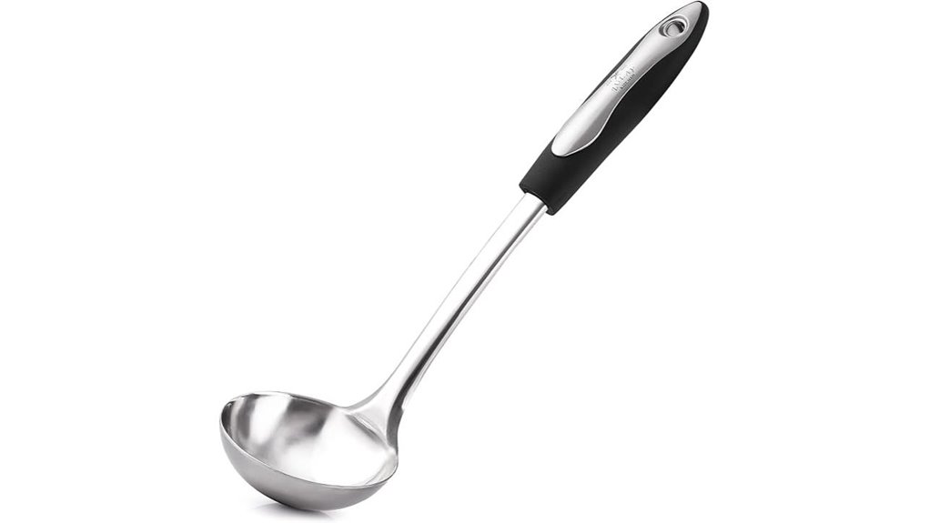 Best Soup Ladle (Stainless) for Effortless Serving 4 zulay 12 inch stainless ladle