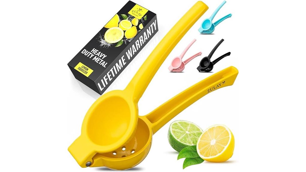 Best Citrus Juicer (Handheld) That Delivers Fresh Juice Fast 4 zulay easy handheld squeezer