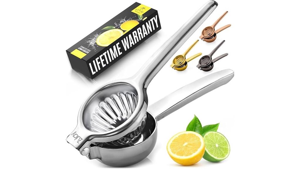 Best Citrus Juicer (Handheld) That Delivers Fresh Juice Fast 8 zulay heavy lemon lime squeezer