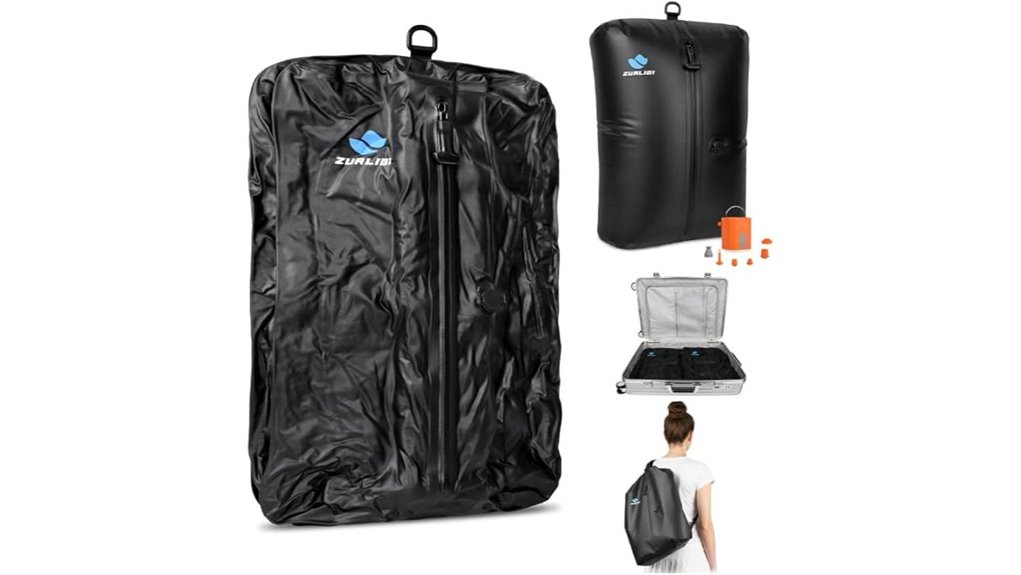 Best Travel Vacuum Bags With Manual Pumps for Bulky Clothes 11 zurligi 40l vacuum bag