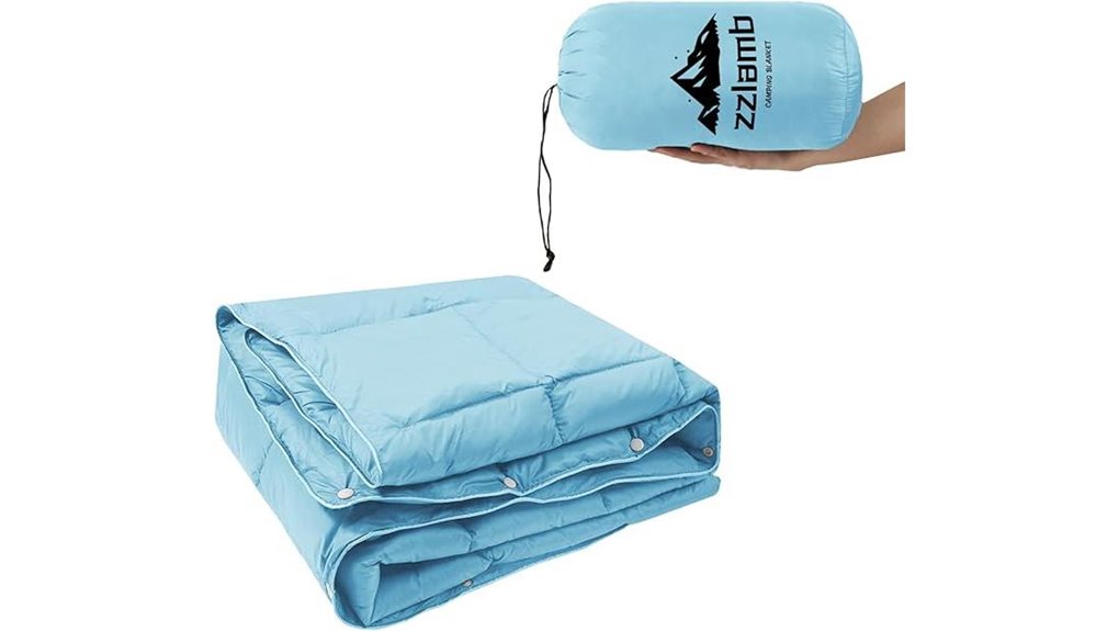 Travel Blankets That Pack Small: Warmth Without Bulk 12 zzlamb compact water repellent blanket