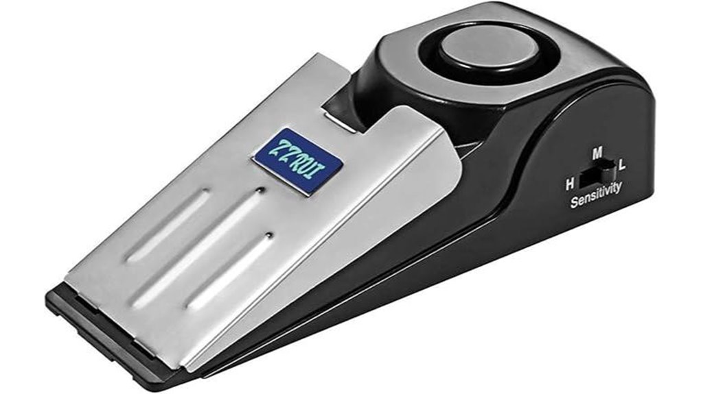 Door Wedge Alarms Every Rental Needs: Compact & Loud 12 zzrui 120db door alarm