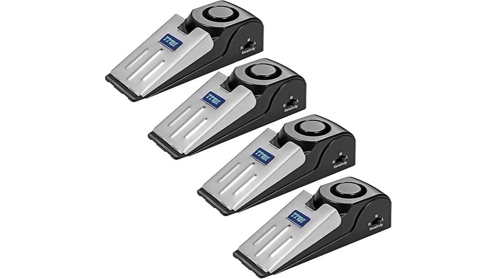 Door Wedge Alarms for Travel That Are Loud and Sensitive 11 zzrui door stop siren pack