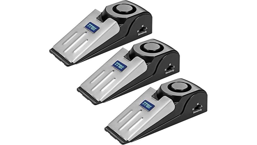 Door Stoppers for Travel: Simple, Light Options Everyone Loves 5 zzrui dual function door alarm
